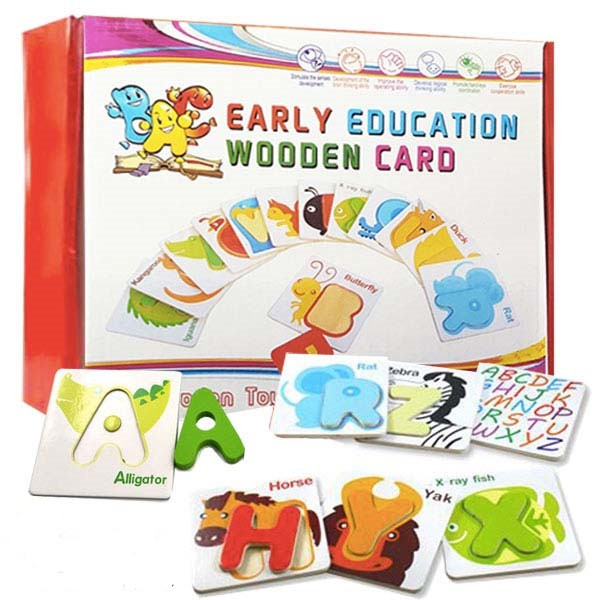 Early Education Wooden Card